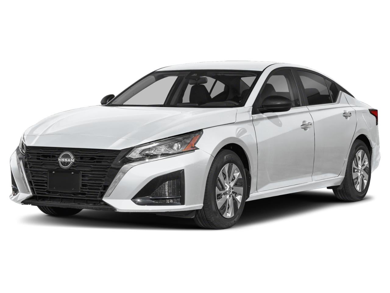 2025 Nissan Altima S FWD in Glacier White — front three-quarter view