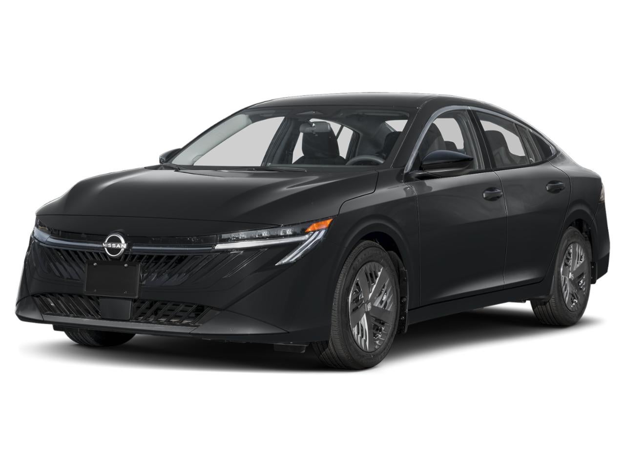 2026 Nissan Sentra S in Super Black — front three-quarter view