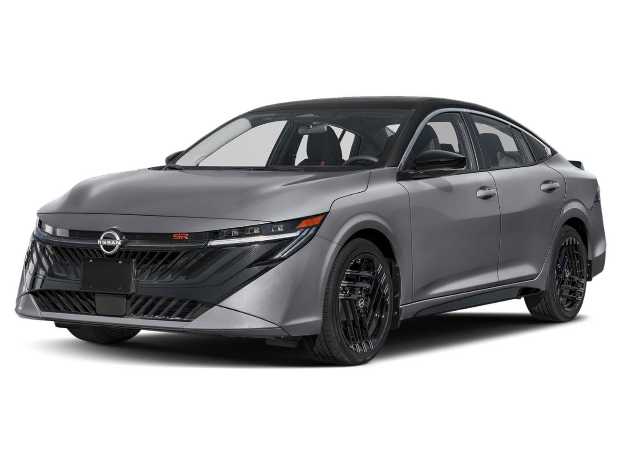 2026 Nissan Sentra SR in Atlantic Gray Metallic Super Black Two Tone — front three-quarter view