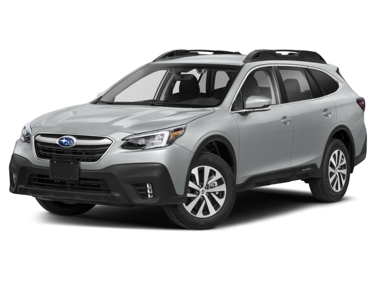 2020 Subaru Outback Premium CVT in Abyss Blue Pearl — front three-quarter view